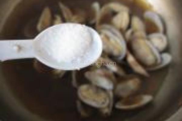 豆酱蛤蜊汤的做法图解5