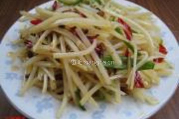 麻辣土豆丝的做法图解4