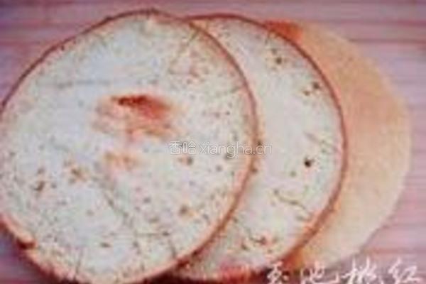 黄桃奶油蛋糕的做法图解1