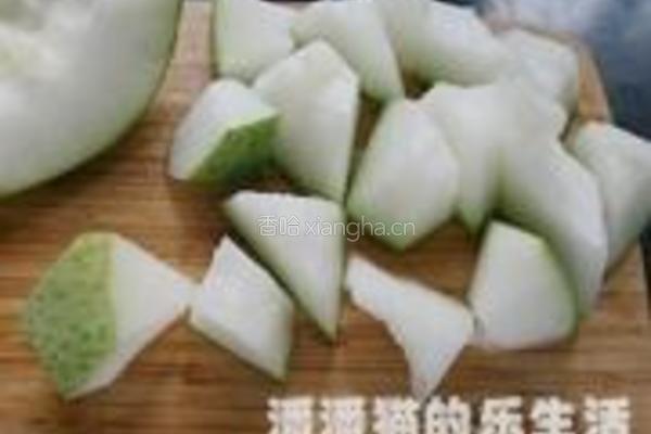 薏米冬瓜排骨汤的做法图解2