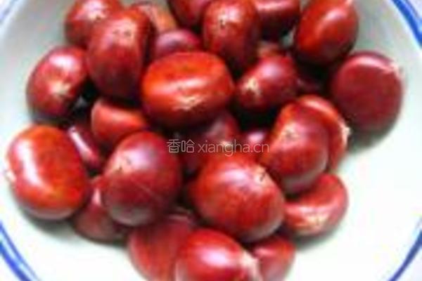 蜂蜜烤栗子的做法图解3