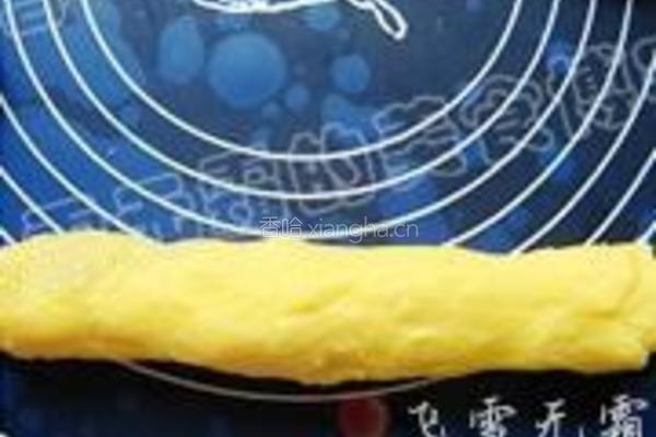 豆沙菠萝包的做法图解2