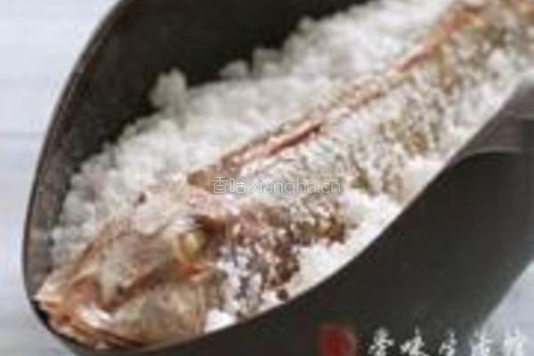 盐焗红头鱼的做法图解6