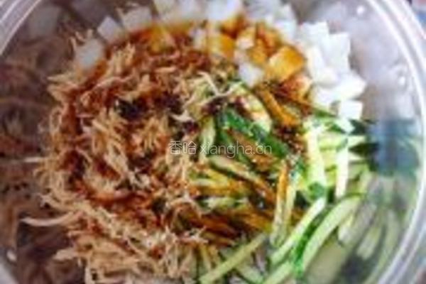 鸡丝凉粉的做法图解5
