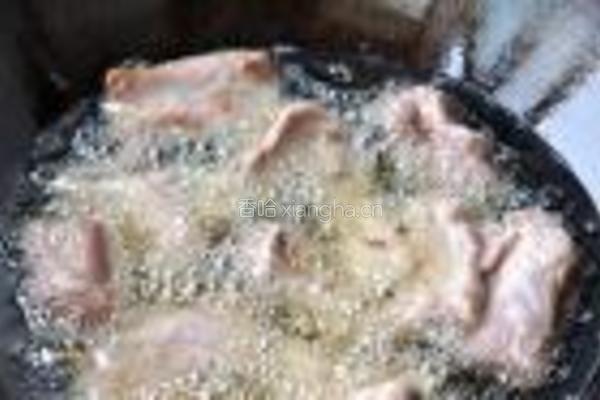 酸豆角炒排骨的做法图解11
