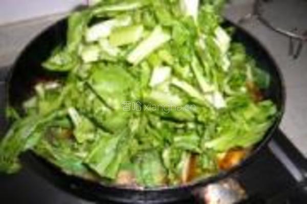 青菜烧牛肉的做法图解9