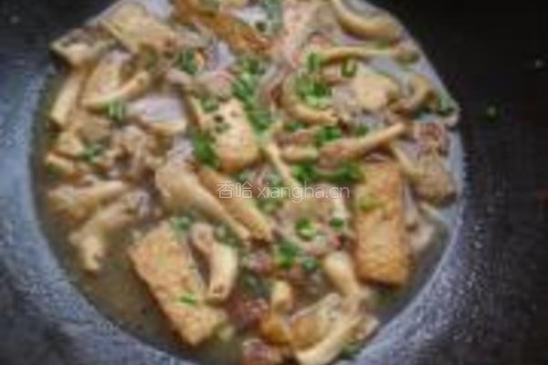 豆腐酱烧平菇的做法图解7