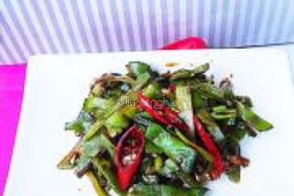 酱扁豆的做法图解10