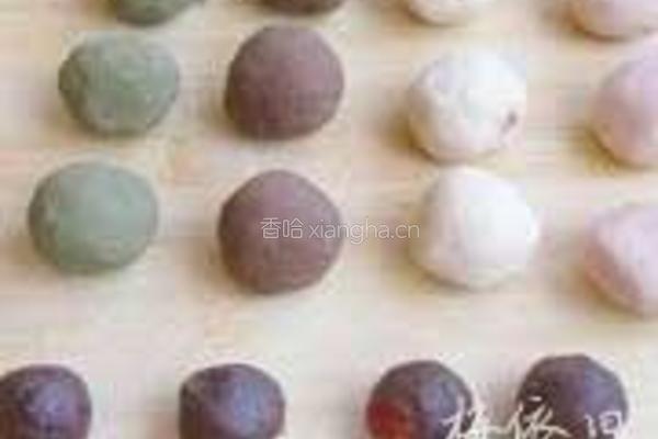 白豆沙冰皮月饼的做法图解7