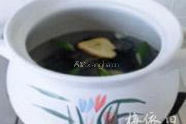 当归春笋乌鸡汤的做法图解5