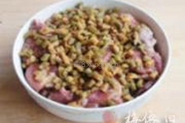 酸豇豆蒸排骨的做法图解7