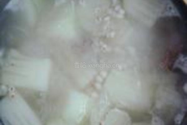冬瓜薏米煲水鸭的做法图解6