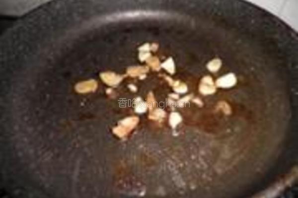 手撕蒜苗拌虾米的做法图解6