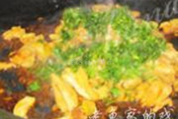 茴香鸡肉炒蛋的做法图解7