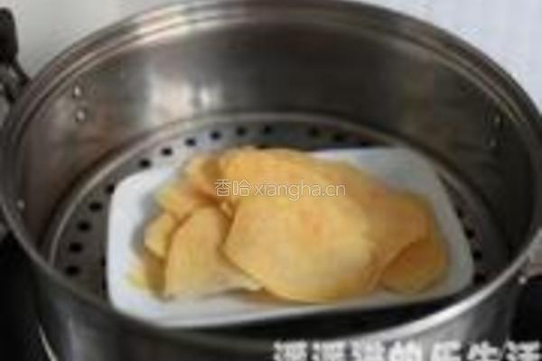 番薯乳酪球的做法图解1