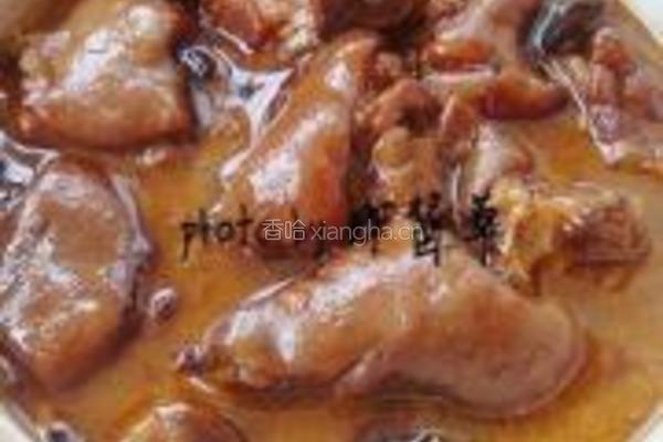 香菇黄豆猪蹄煲的做法图解10