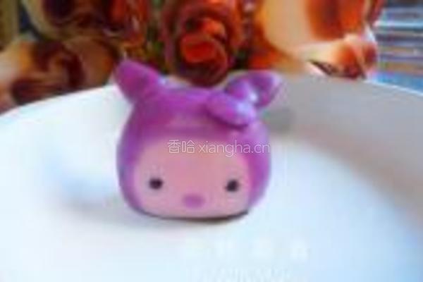 糯米可爱雪兔的做法图解6