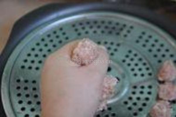 蒸肉丸的做法图解6