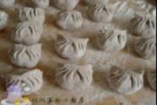 黑米野菜饺的做法图解12
