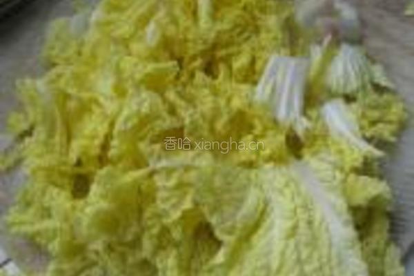 肉片娃娃菜的做法图解1