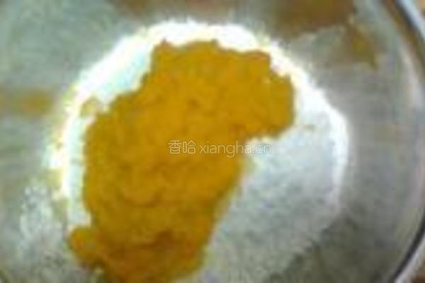 南瓜紫薯花卷的做法图解4