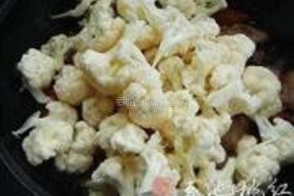 干煸菜花五花肉的做法图解5