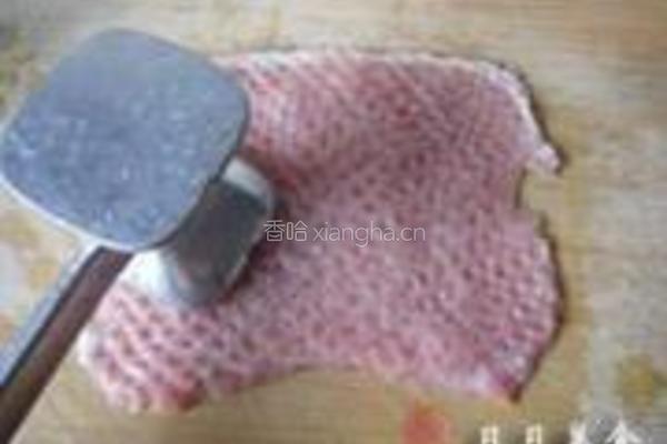 炸猪排的做法图解2