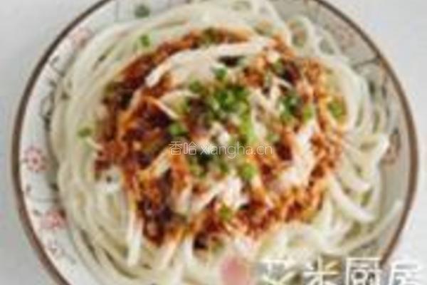 怪味鸡丝凉面的做法图解12