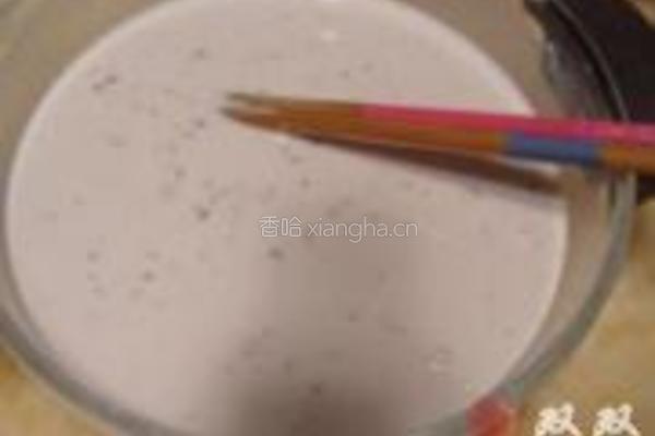 藕粉桂花糕的做法图解3