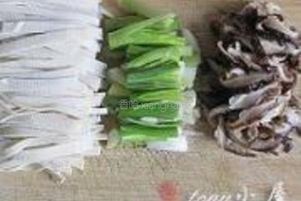 自制干胡萝卜丝小炒的做法图解6