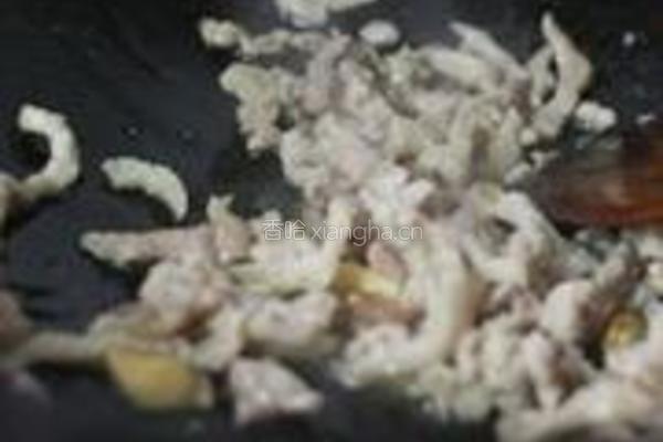 榨菜肉丝面的做法图解1