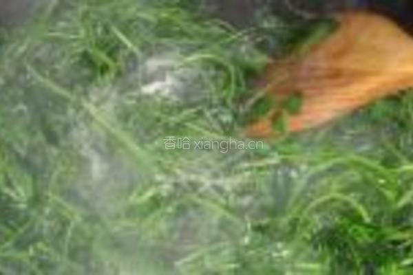 清炒草头的做法图解7