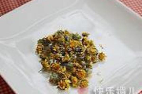 野菊花决明子茶的做法图解1