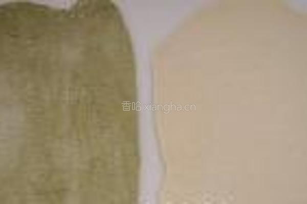 绿茶双色馒头卷的做法图解8