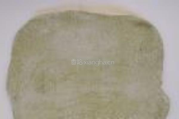 绿茶双色馒头卷的做法图解9
