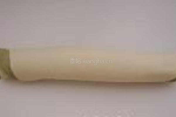 绿茶双色馒头卷的做法图解10