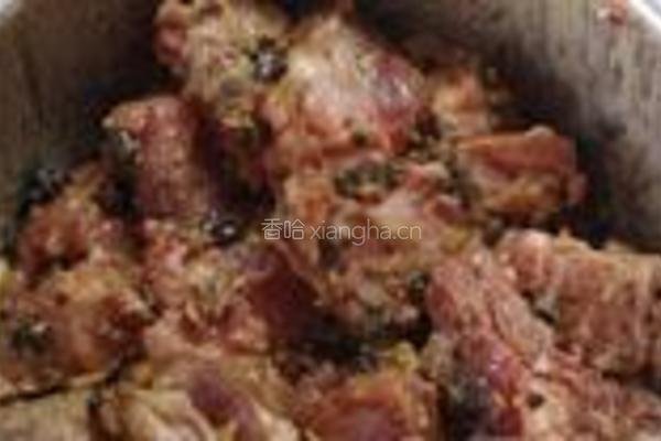 豆豉蒸小排的做法图解7