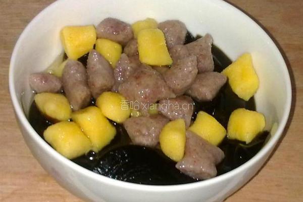 芋圆仙草冻