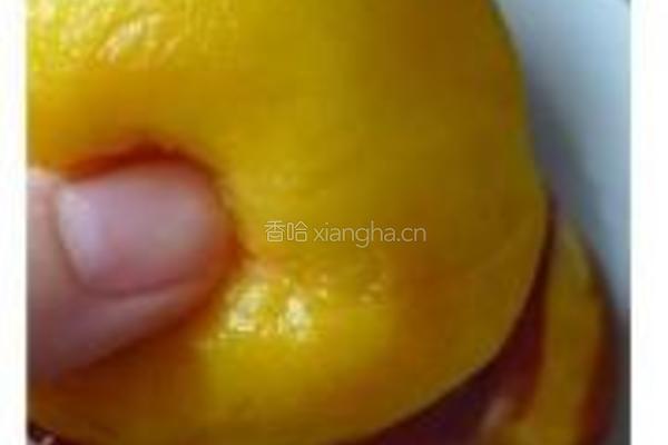家酿简易蜜黄桃的做法图解2