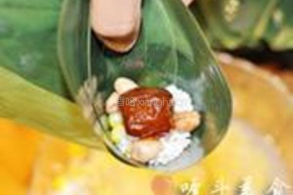 花生蜜枣粽子的做法图解11