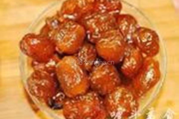 花生蜜枣粽子的做法图解3