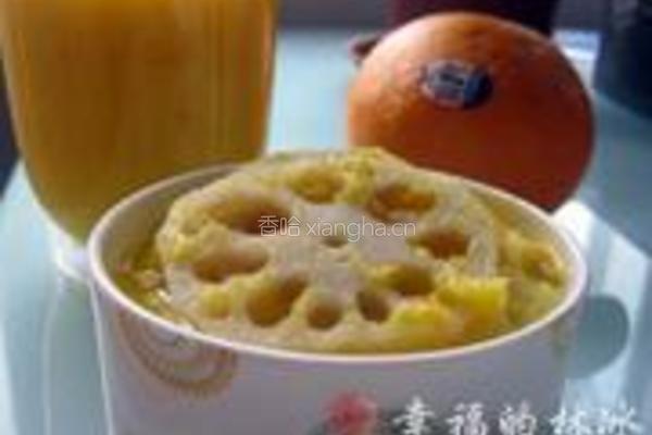 橙汁藕片的做法图解13