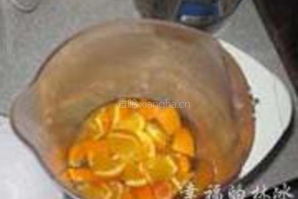 橙汁藕片的做法图解2