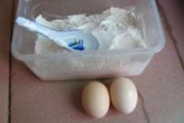 鸡蛋饼的做法图解1