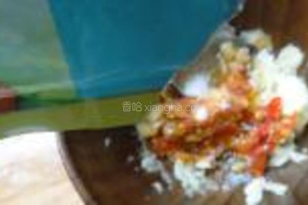 毛豆拌萝卜干的做法图解10