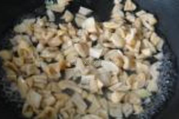 毛豆拌萝卜干的做法图解4