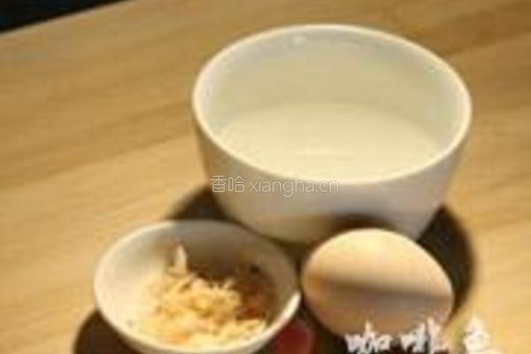 米汤鸡蛋羹的做法图解1