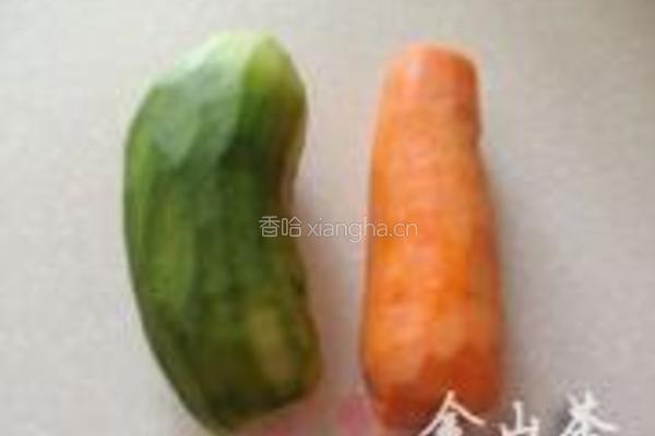 双拌萝卜丝的做法图解1