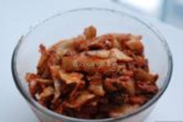 韩式泡菜饼的做法图解1