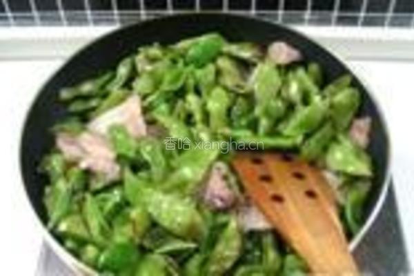 油豆角烧川粉的做法图解4